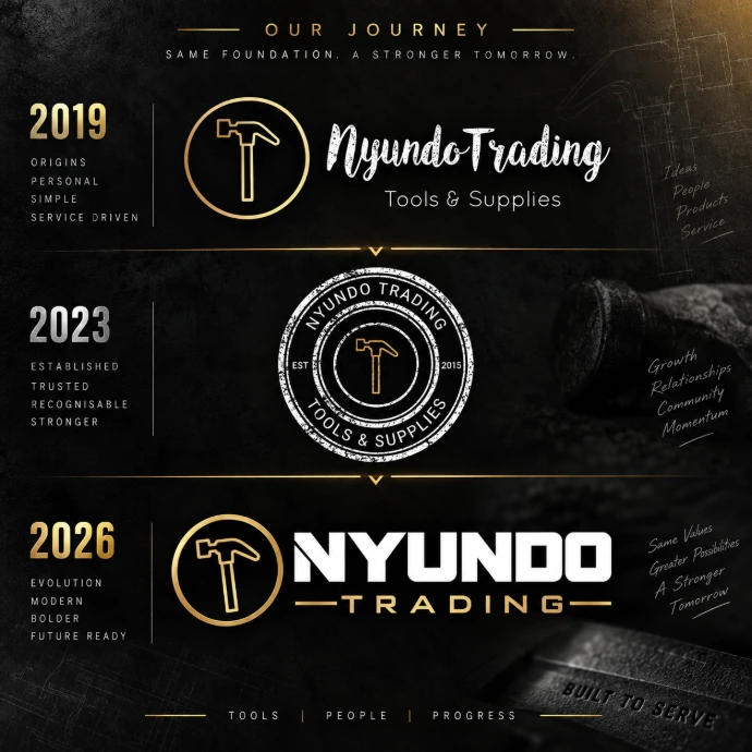Nyundo Trading Logo Evolution