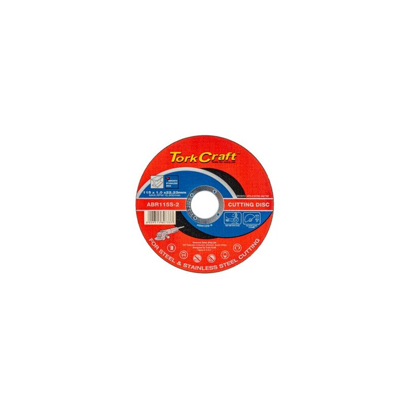 [WKP91037] CUTTING DISC BULL INOX PROF.115X1X22MM
