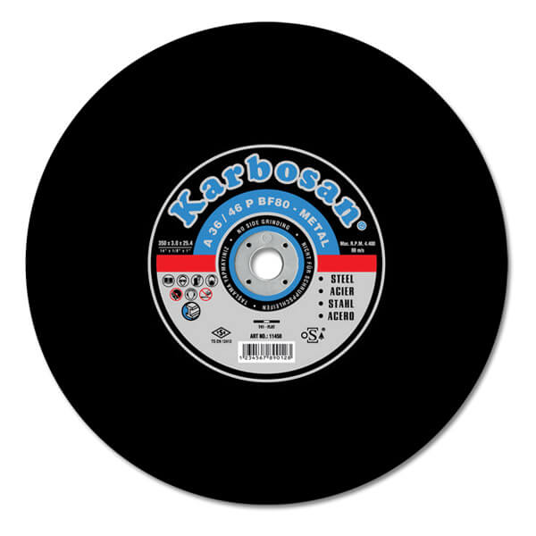 [KARBOS-10860] CUTTING DISC BULL 350X3.5X25.4MM