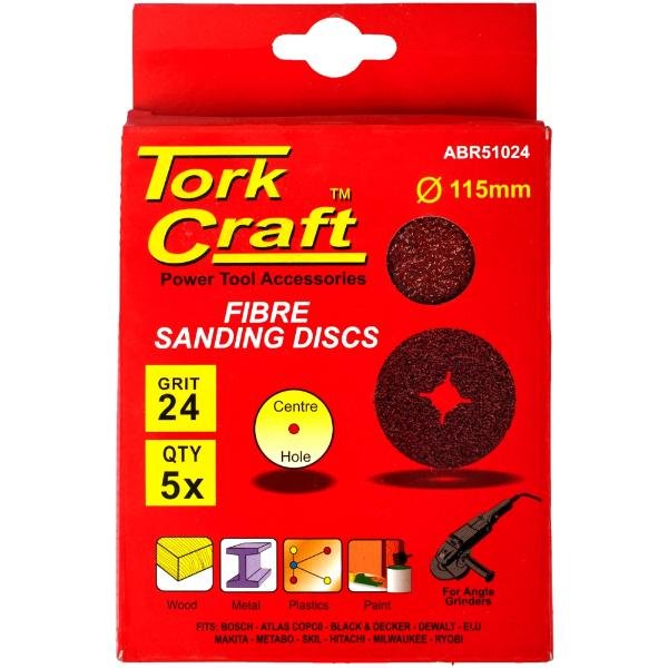 [FDBL115X22P24] FIBRE DISC BULL 115X22 P24