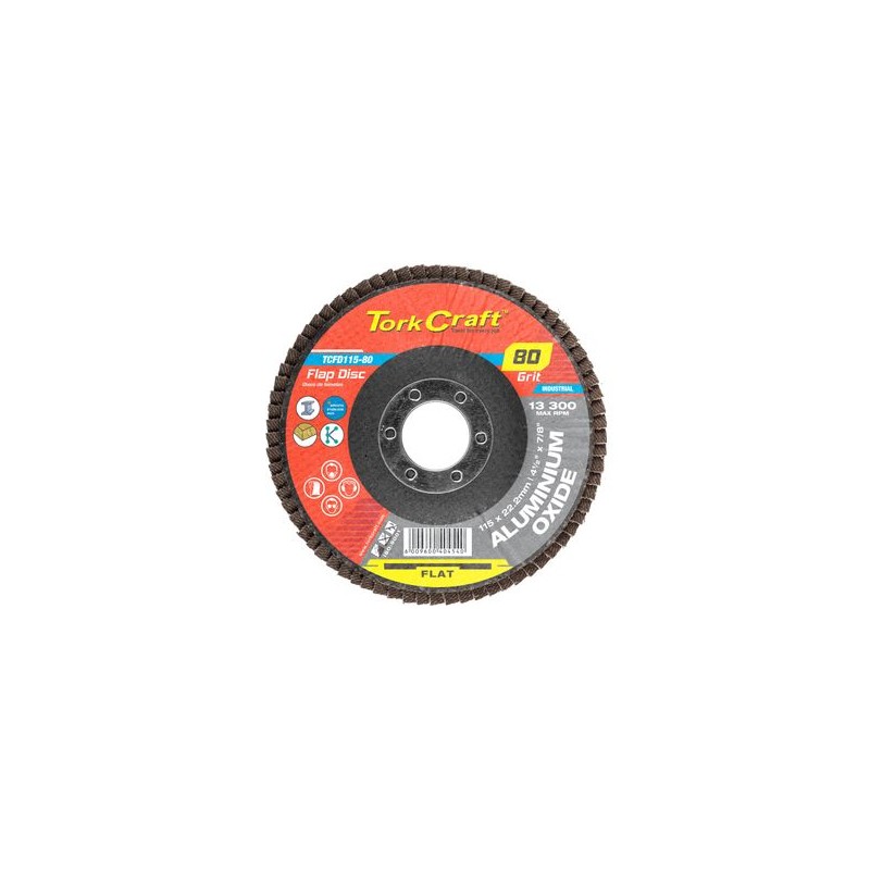 [BEA115-P80] FLAP DISC BULL ECONO 115X22 P80