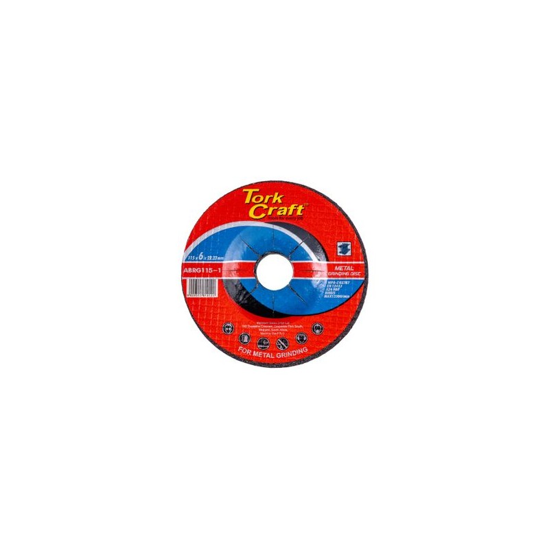 [WKP91025] GRINDING DISC BULL 115X6.4X22MM