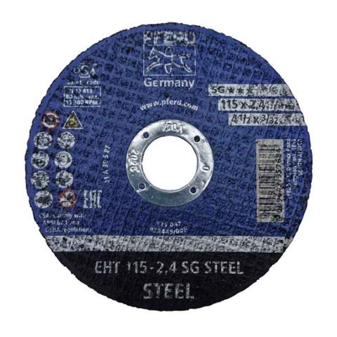 [69902485] PFERD CUTTING DISC 115X2.4X22.23 SG