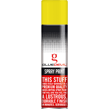 [GDSPNTYELLOW] GLUE DEVIL SPRAY PAINT CANARY YELLOW