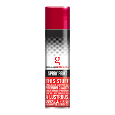 [GDSPNTRED] GLUE DEVIL SPRAY PAINT POST OFFICE RED
