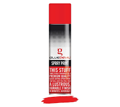[GDSPNTFERED] GLUE DEVIL SPRAY PAINT SIGNAL RED
