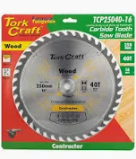 [TCP25040] BLADE CIRCULAR SAW 250X30 40TH TORK CRAFT