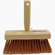 [F4502] BRUSH WHITE WASH BROWN WB132 190MM