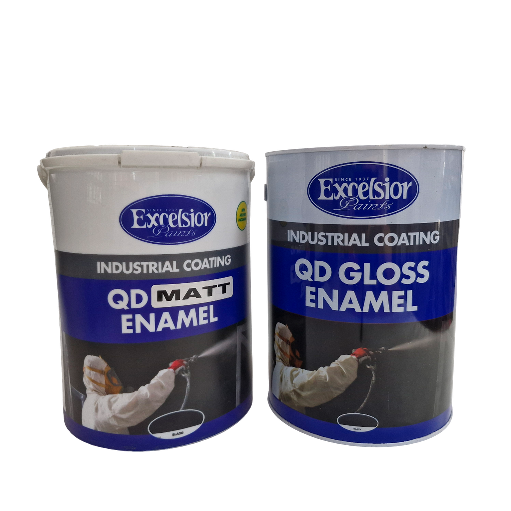 [CHROMAQDBLK5L] CHROMA QD ENAMEL PAINT BLACK 5LT