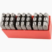 [KEN5607600K] KENNEDY LETTER PUNCH 6MM 27PCS SET