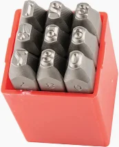 [KEN5605600K] KENNEDY NUMBER PUNCH 6MM 9PCS SET