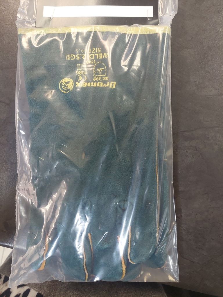 [WELD/2.5GR] GLOVE DROMEX WELDMASTER GREEN 5CM