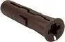 [SFPLUG0000007] WALL PLUG BROWN 7MM P/100