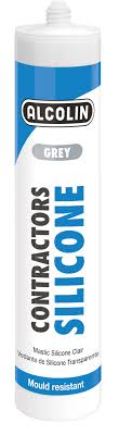 [056-73] ALCOLIN SILICONE CONTRACTORS GREY 260ML