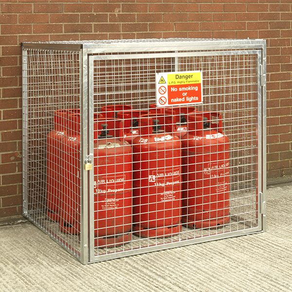 [9kgDCPCAGE] GAS CYLINDER CAGE 9KG GALVANISED