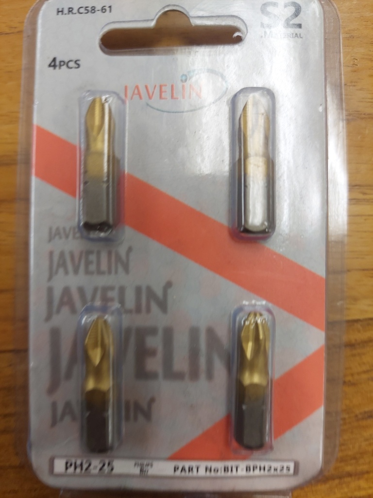[JAVBPH225] BIT JAVLIN PH 2X25 PER 4 PACK