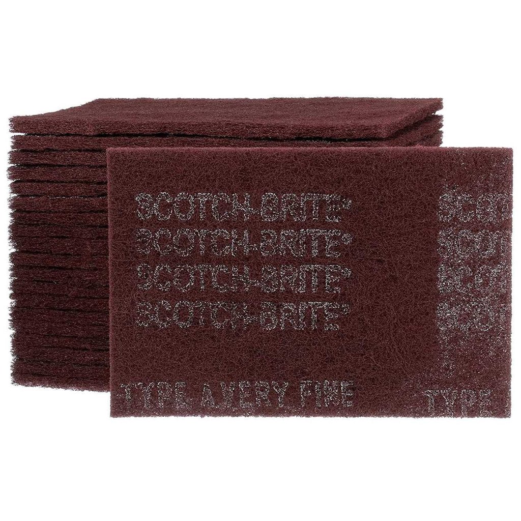 [WK801900VF] SCOTCHBRITE PAD MAROON 140X230 V/F