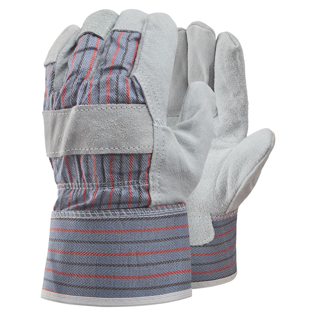 [2042-CHROME] GLOVE CANDY STRIPE PREMIUM CHROME LEATHER