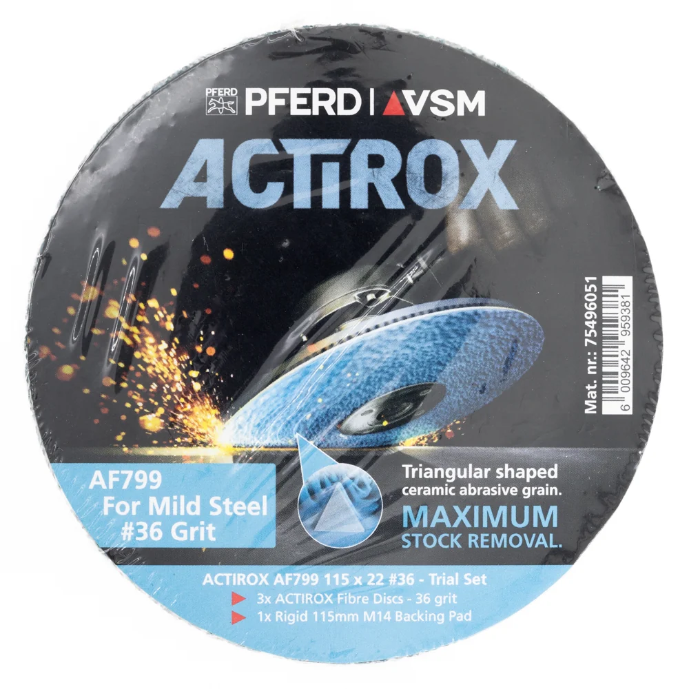 [75485210] FIBRE DISC ACTIROX 115X22 P36 PFERD