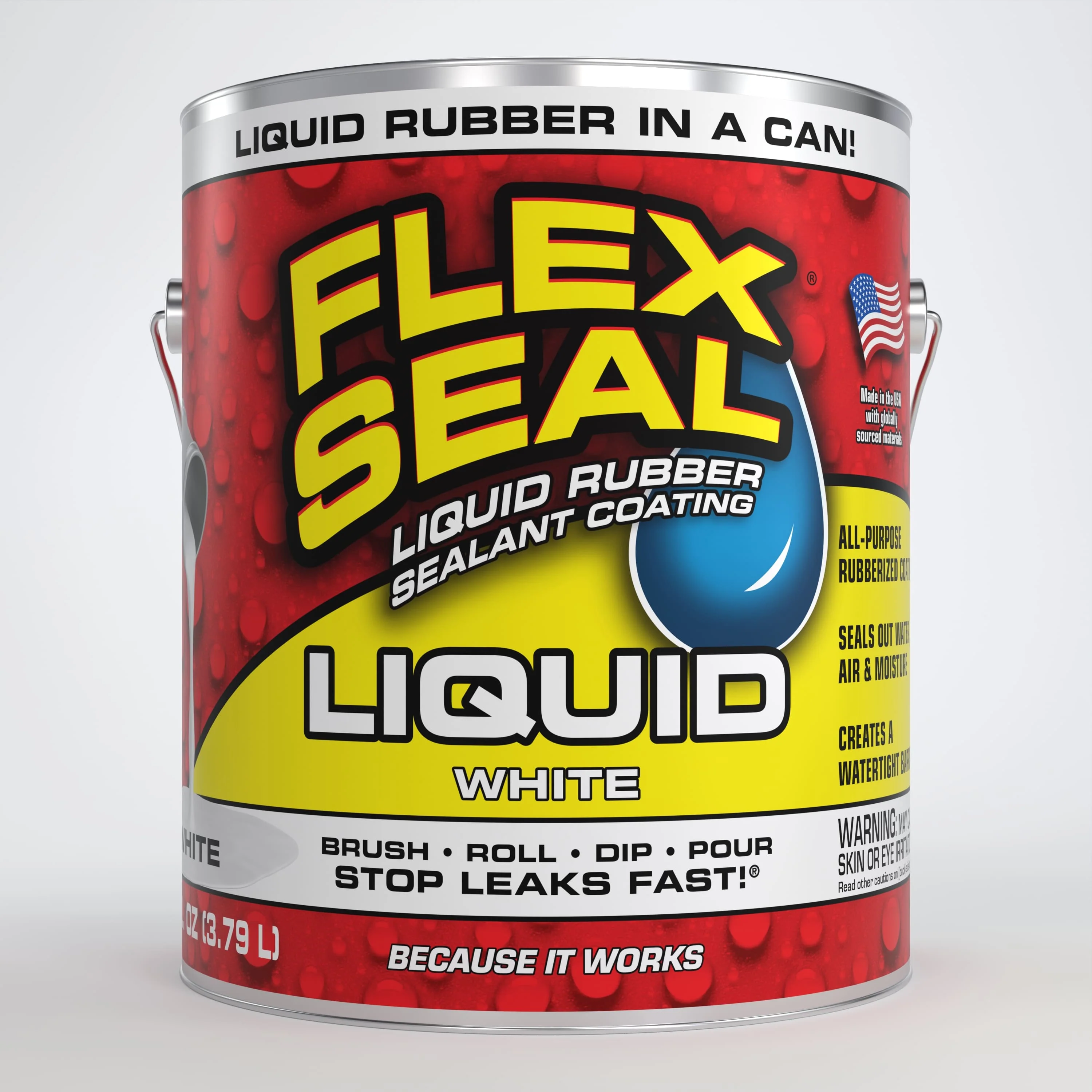 [VLFW005R] LIQUI-FLEX ACRYLIC SEALANT RED 5L vortex