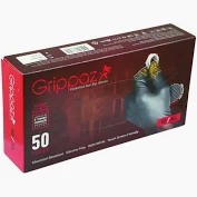 [GLRU056S] GLOVE GRIPPAZ BLACK (Small)