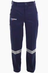 [D59AF-T-28] DROMEX D59 NAVY BLUE FIRE/ACID OVERALL TROUSER  (28)