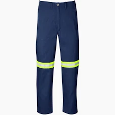 [EDR03TNB28] ENDURANCE J54 SABS TROUSER NAVY BLUE WITH REFLECTIVE TAPE (28)